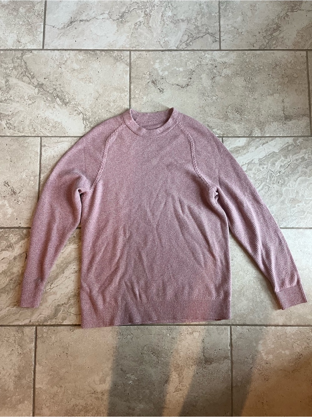 lululemon athletica Men's Crewneck Sweater in Dusty Pink